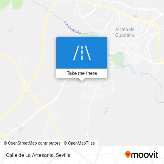 Calle de La Artesania map