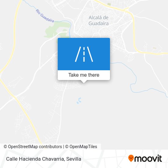 Calle Hacienda Chavarria map