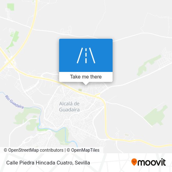 Calle Piedra Hincada Cuatro map
