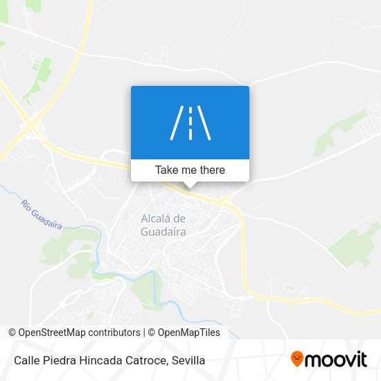 Calle Piedra Hincada Catroce map