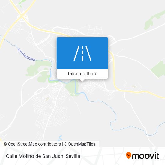 Calle Molino de San Juan map