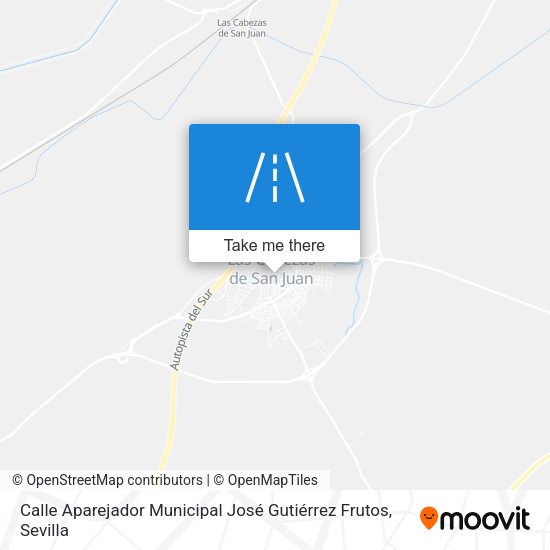 Calle Aparejador Municipal José Gutiérrez Frutos map