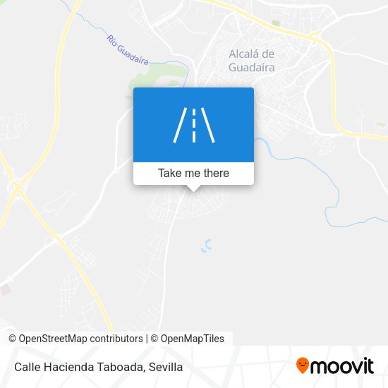 Calle Hacienda Taboada map