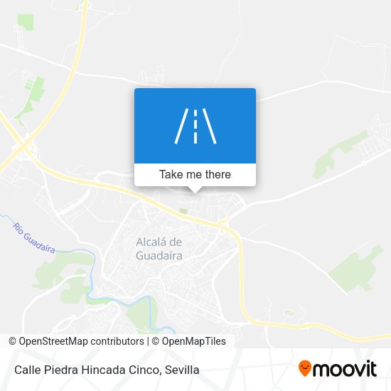 Calle Piedra Hincada Cinco map