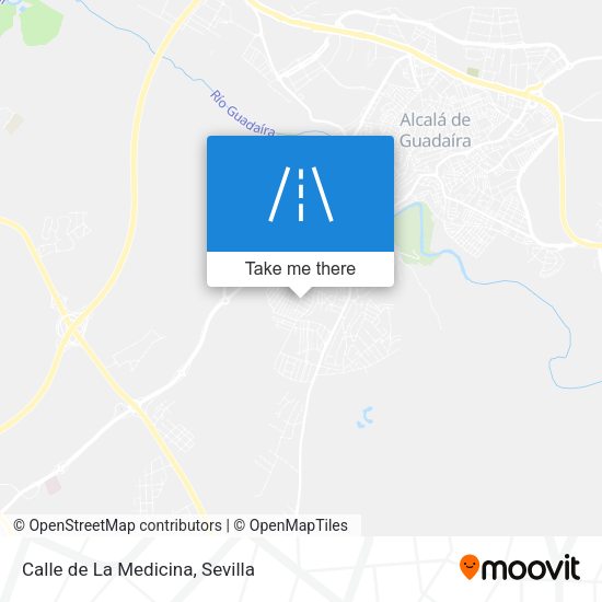 Calle de La Medicina map