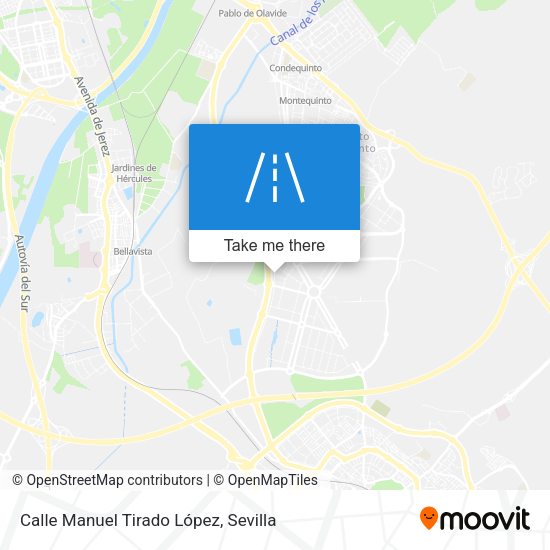Calle Manuel Tirado López map