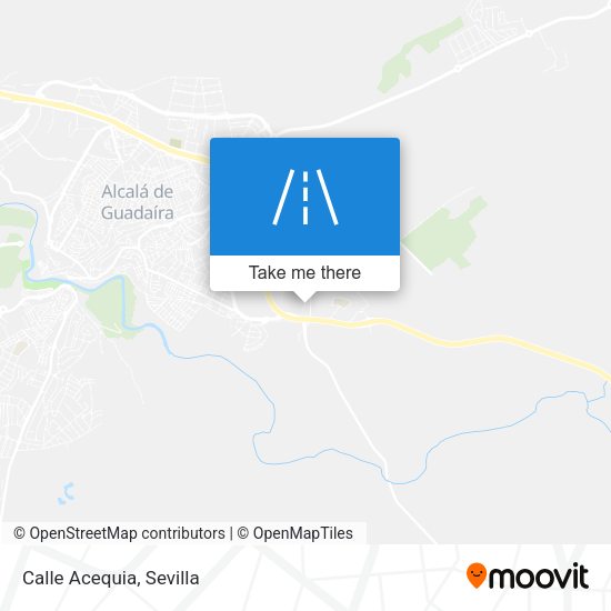 Calle Acequia map