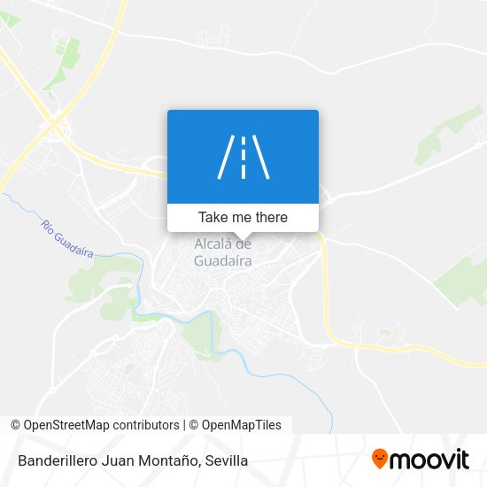Banderillero Juan Montaño map
