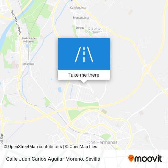 Calle Juan Carlos Aguilar Moreno map