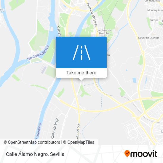 Calle Álamo Negro map