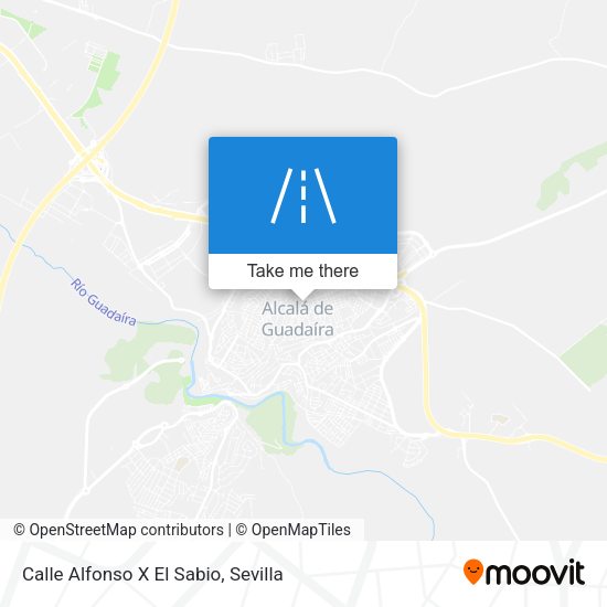 Calle Alfonso X El Sabio map
