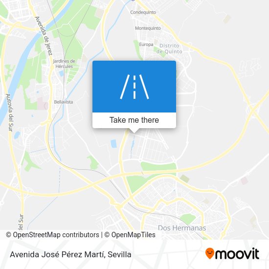 Avenida José Pérez Martí map