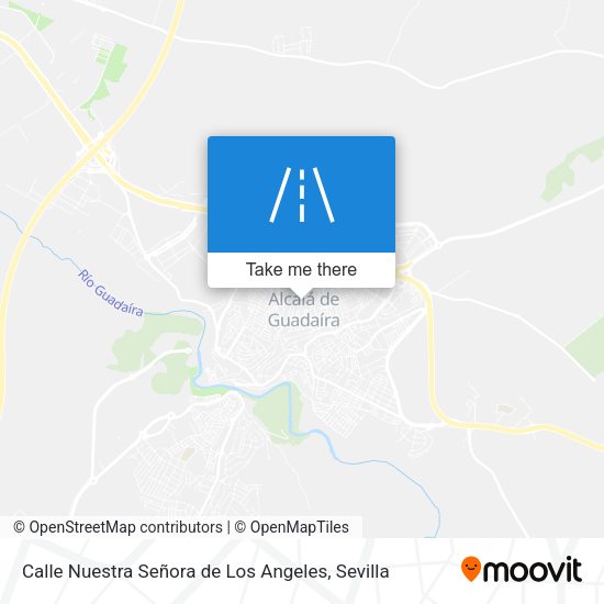 Calle Nuestra Señora de Los Angeles map