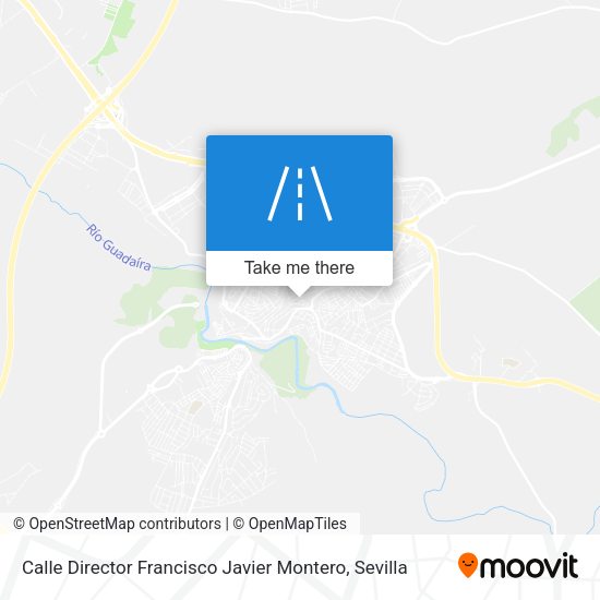 Calle Director Francisco Javier Montero map