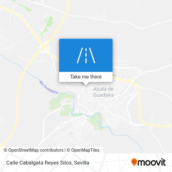 Calle Cabalgata Reyes Silos map