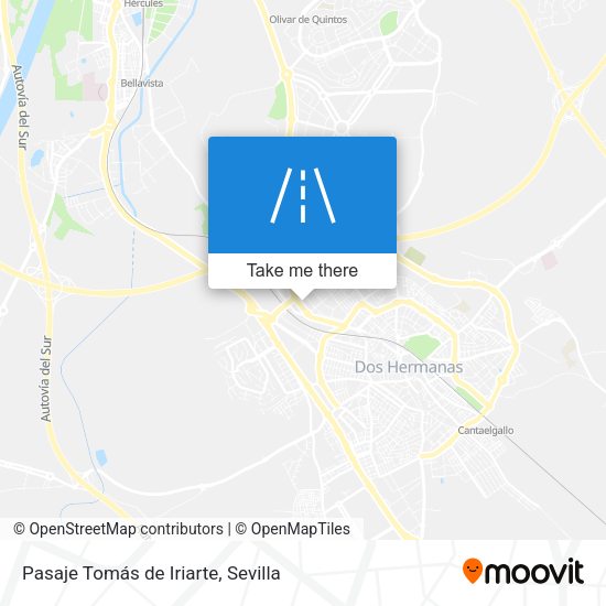 Pasaje Tomás de Iriarte map