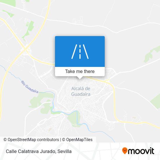 Calle Calatrava Jurado map