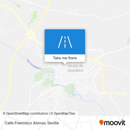 Calle Francisco Alonso map