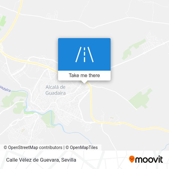 Calle Vélez de Guevara map