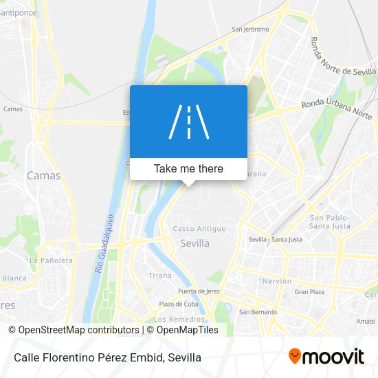 Calle Florentino Pérez Embid map