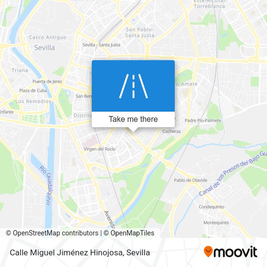Calle Miguel Jiménez Hinojosa map