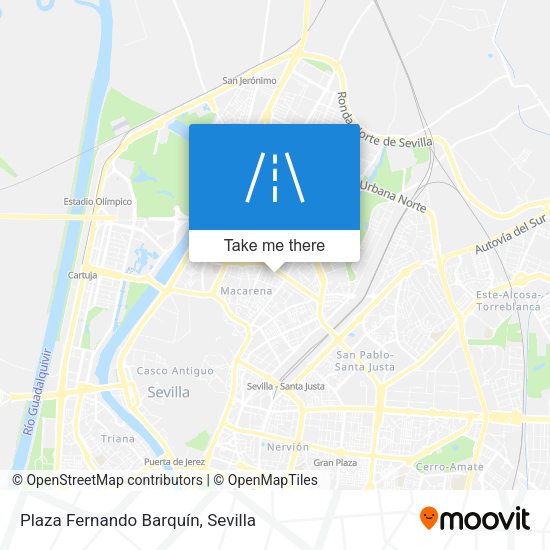 Plaza Fernando Barquín map