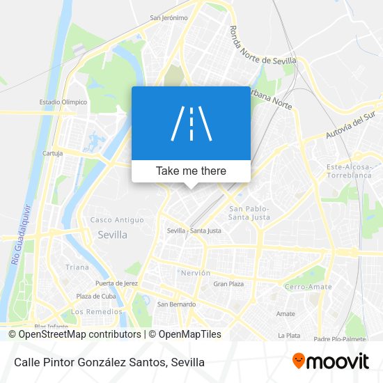 Calle Pintor González Santos map
