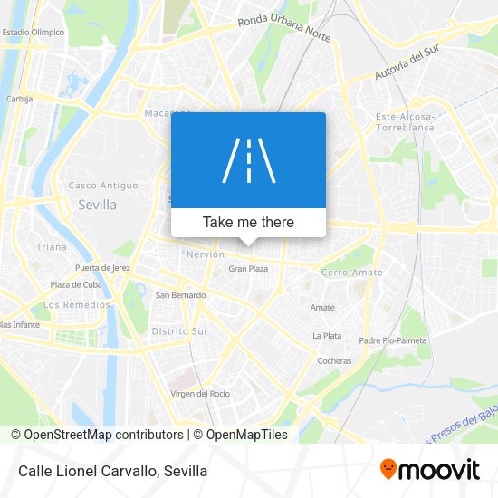 Calle Lionel Carvallo map