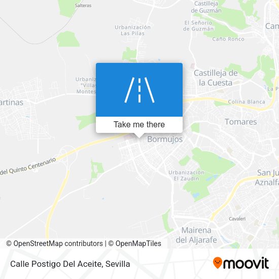Calle Postigo Del Aceite map