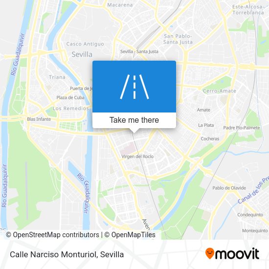 Calle Narciso Monturiol map