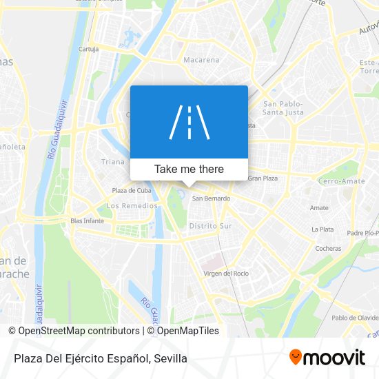 Plaza Del Ejército Español map