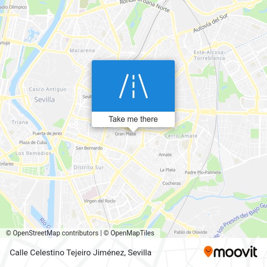 Calle Celestino Tejeiro Jiménez map