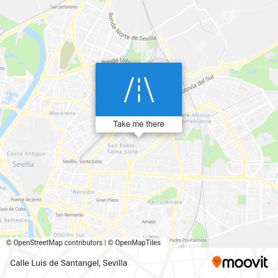 Calle Luis de Santangel map