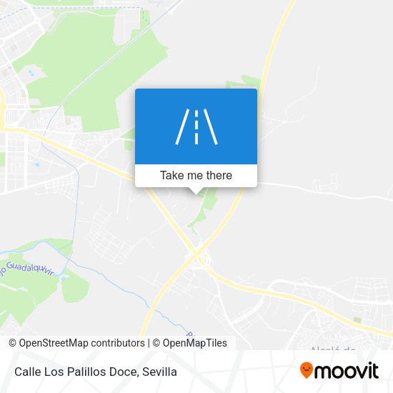 Calle Los Palillos Doce map
