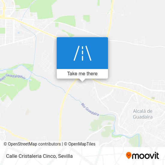 Calle Cristaleria Cinco map