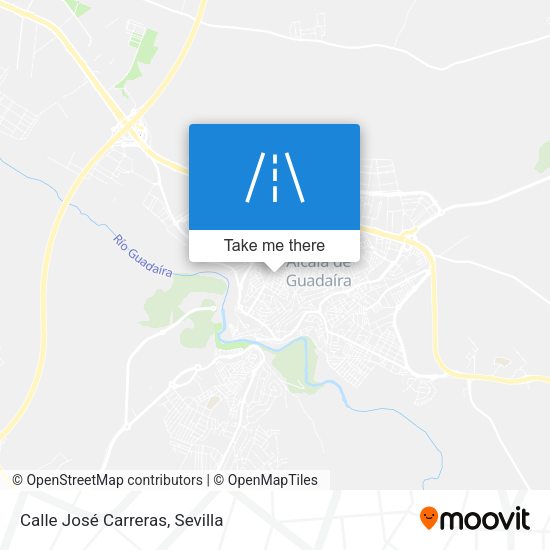 Calle José Carreras map