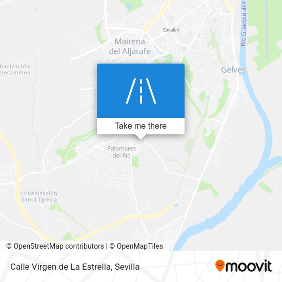 Calle Virgen de La Estrella map