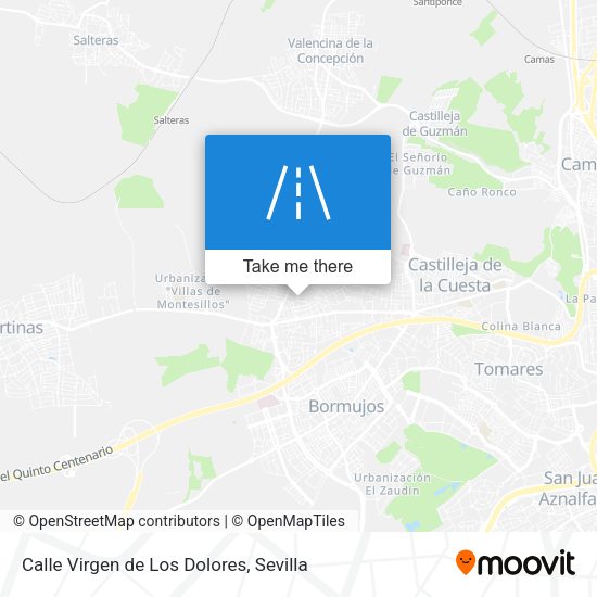 Calle Virgen de Los Dolores map