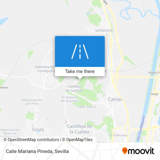 Calle Mariana Pineda map