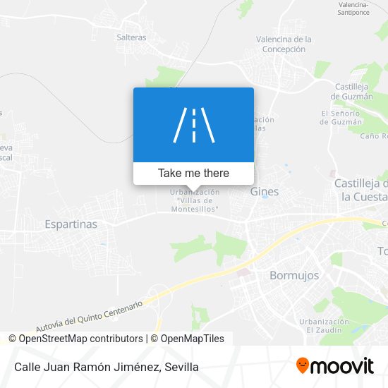 Calle Juan Ramón Jiménez map