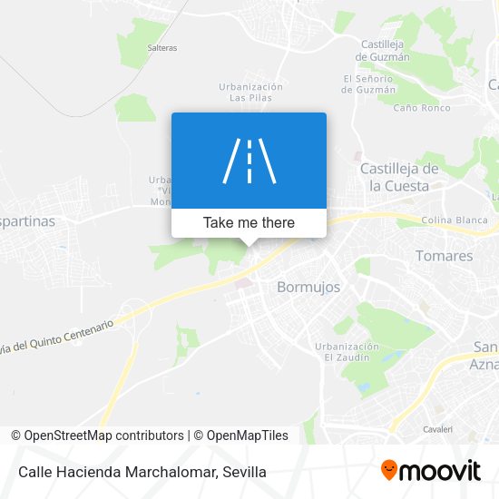 Calle Hacienda Marchalomar map