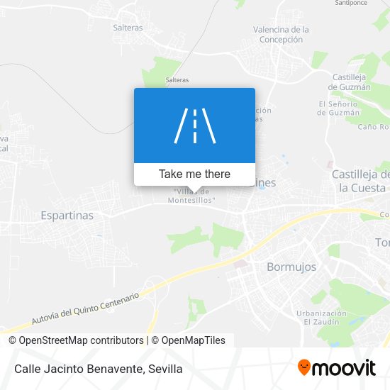 Calle Jacinto Benavente map