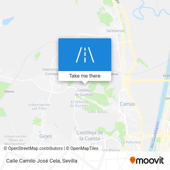 Calle Camilo José Cela map