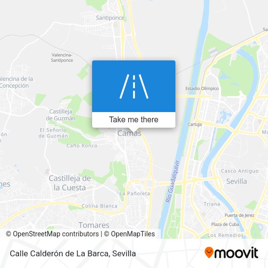 Calle Calderón de La Barca map