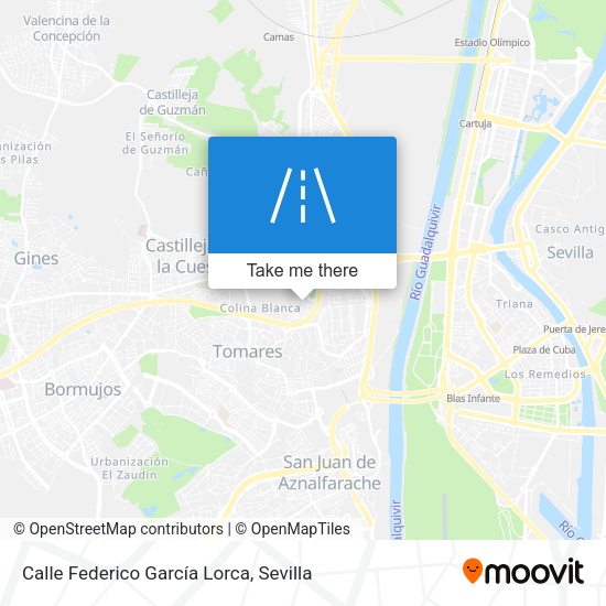 Calle Federico García Lorca map