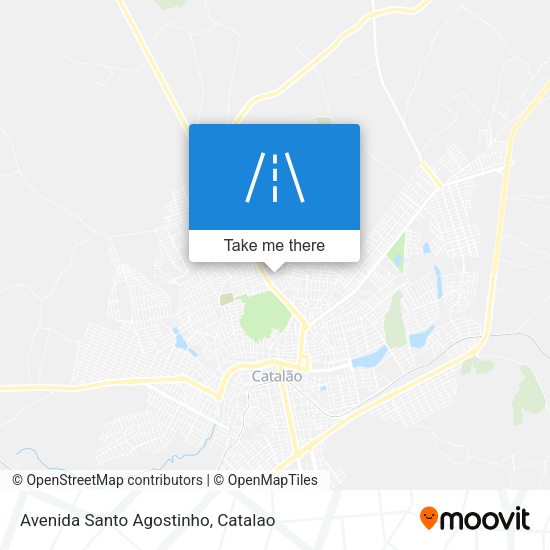 Avenida Santo Agostinho map