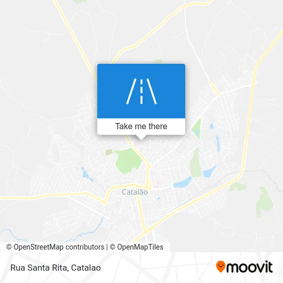 Rua Santa Rita map