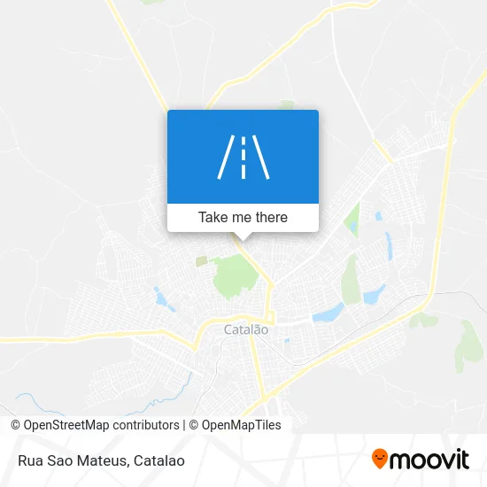 Rua Sao Mateus map