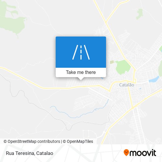 Rua Teresina map