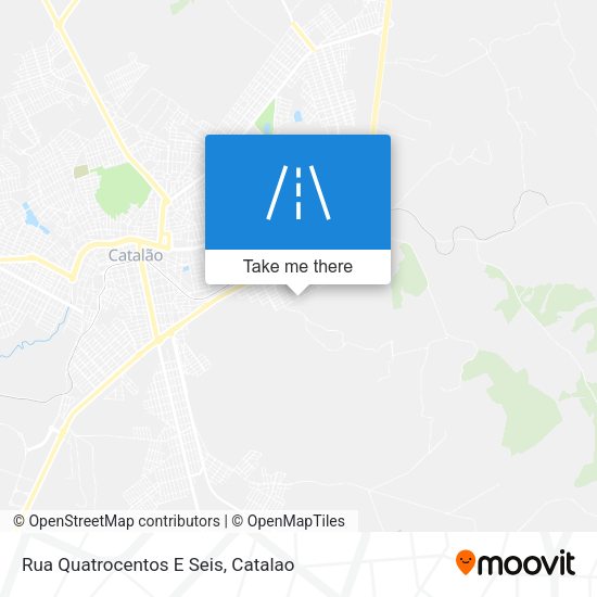 Rua Quatrocentos E Seis map
